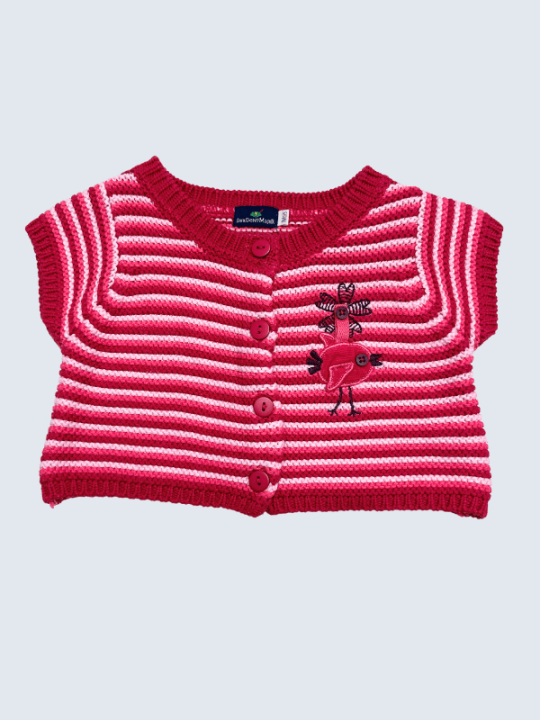 Gilet d'occasion Sergent Major 1/3 Mois pour fille.