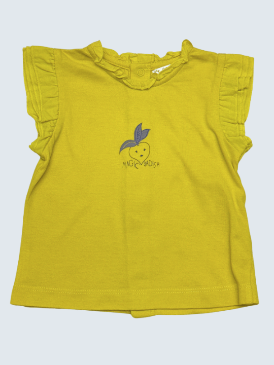 T-Shirt d'occasion Kitchoun 3 Mois pour fille.