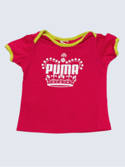 T-Shirt d'occasion Puma 12 Mois pour fille.