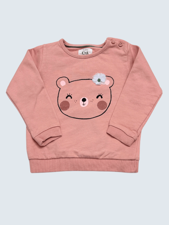 Pull d'occasion C&A 12 Mois pour fille.