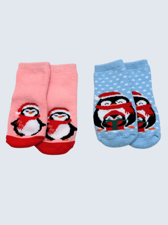 Chaussettes d'occasion  6/12 M. pour fille.