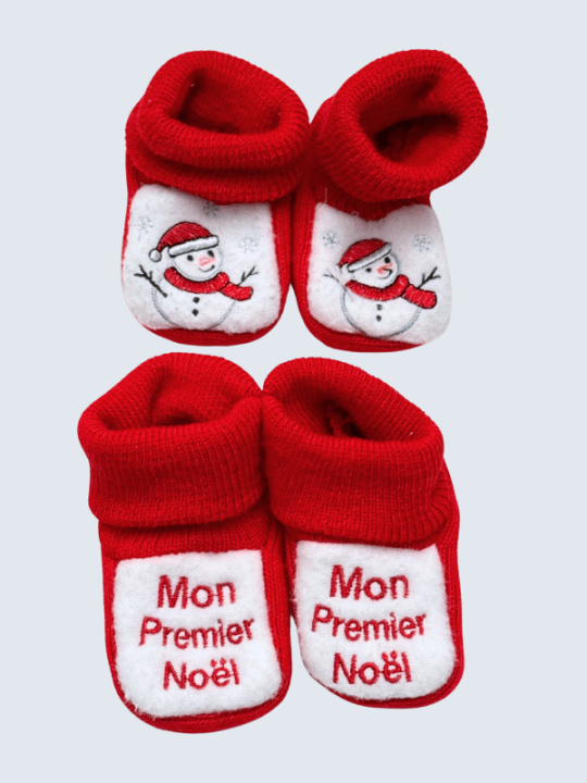 Chaussons d'occasion  0/3 Mois pour fille.