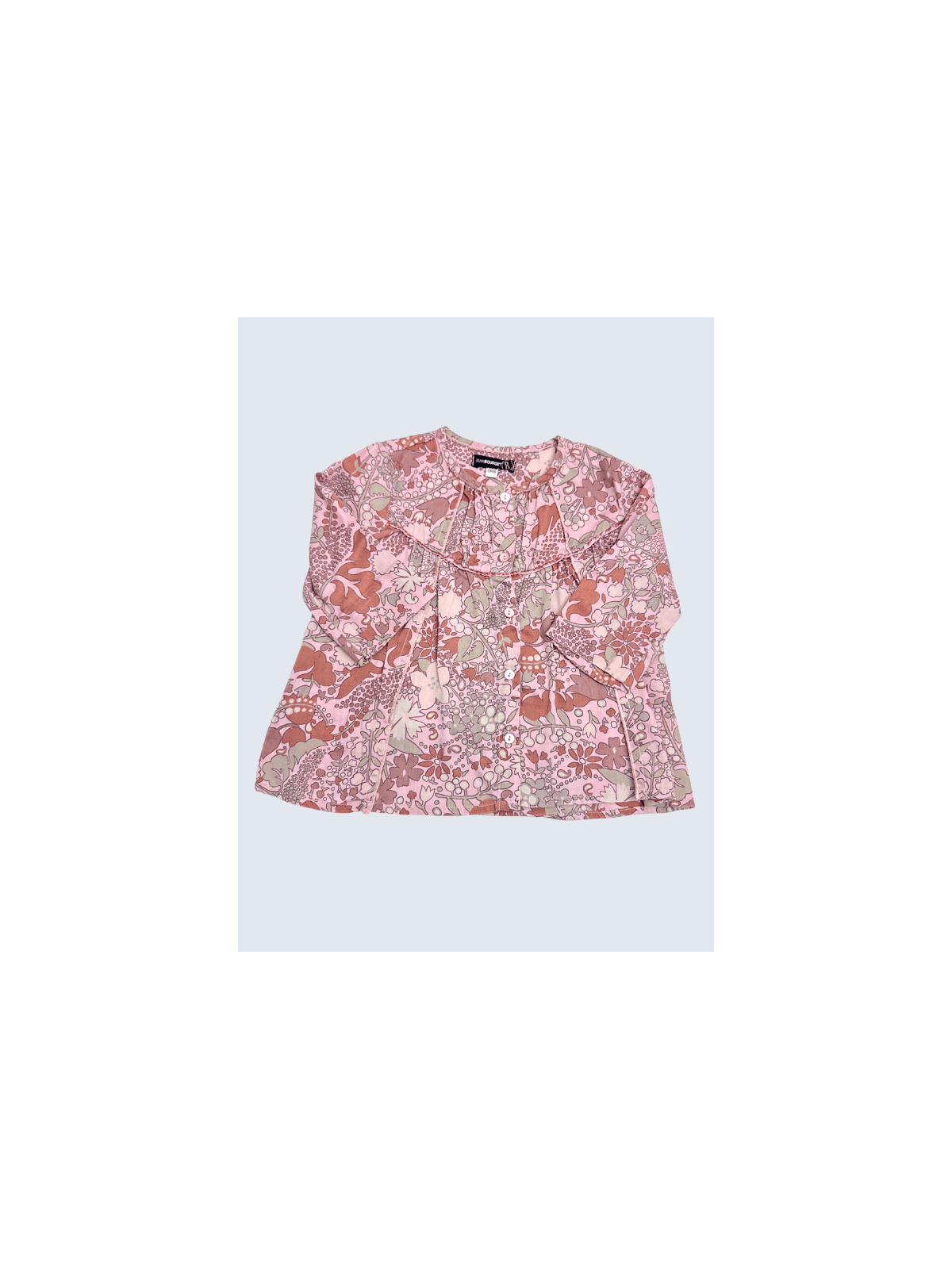 Chemise d'occasion Jean Bourget 2 Ans pour fille.