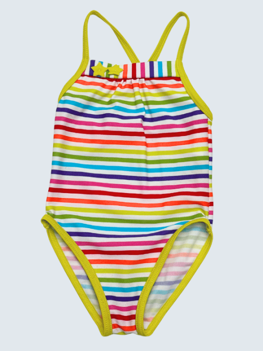 Maillot de bain d'occasion DPAM 18 Mois pour fille.