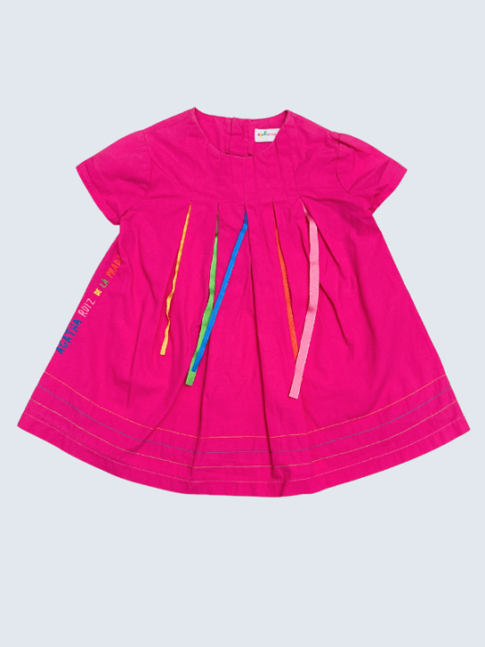 Robe d'occasion Agatha Ruiz de la Prada 9 Mois pour fille.