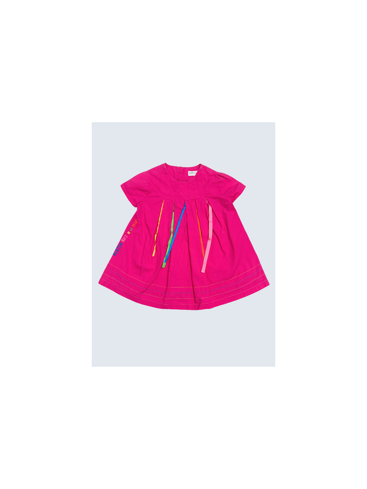 Robe d'occasion Agatha Ruiz de la Prada 9 Mois pour fille.