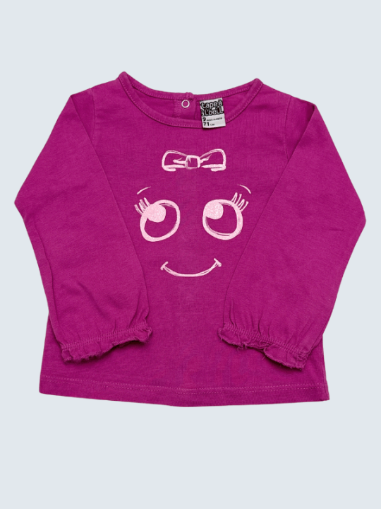 T-Shirt d'occasion TAO 9 Mois pour fille.