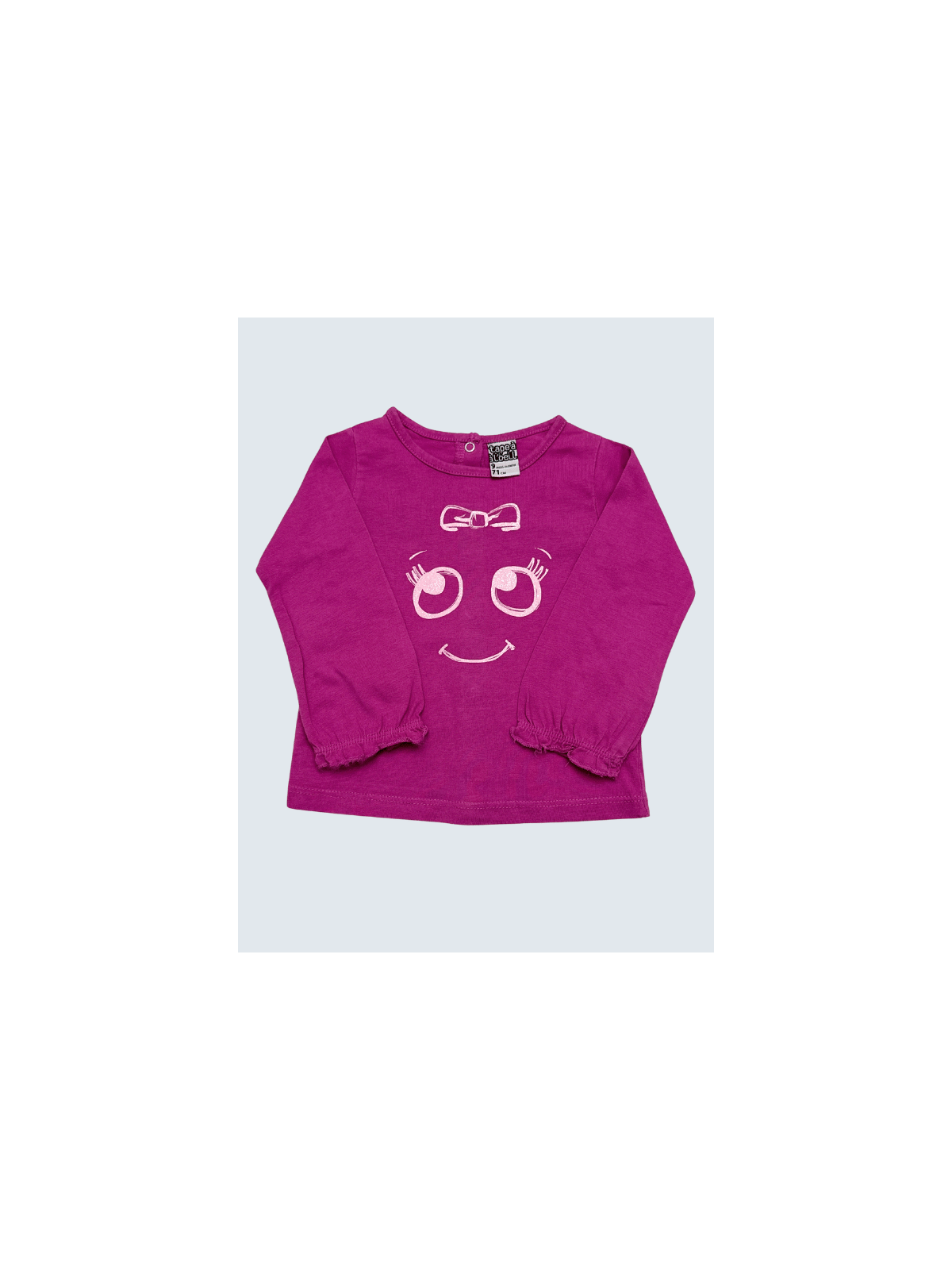 T-Shirt d'occasion TAO 9 Mois pour fille.