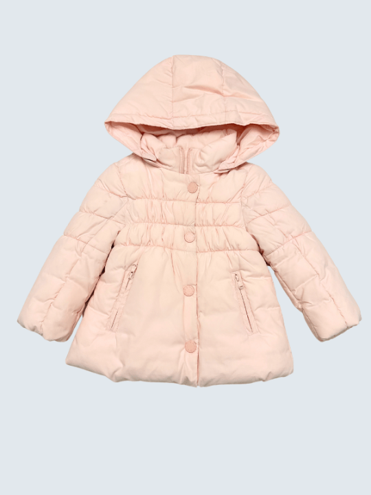 Manteau d'occasion Benetton 12 Mois pour fille.