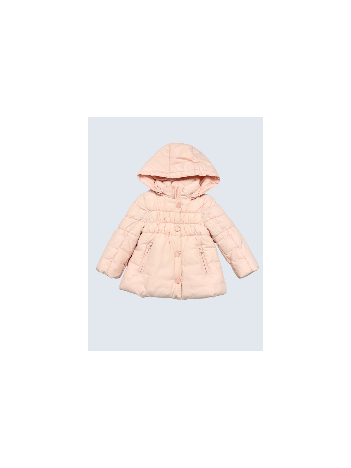 Manteau d'occasion Benetton 12 Mois pour fille.