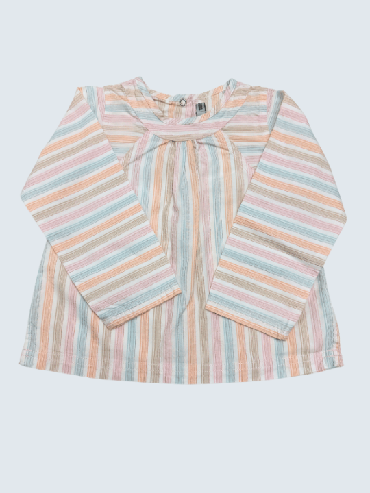 Blouse d'occasion TAO 18 Mois pour fille.