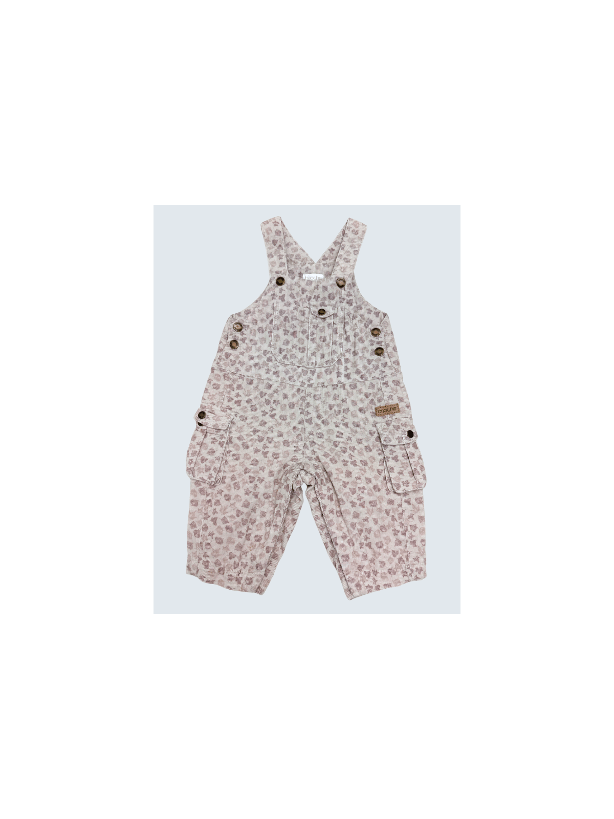 Combinaison longue d'occasion Brioche 3 Mois pour fille.