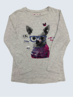 T-Shirt d'occasion Gémo 5 Ans pour fille.