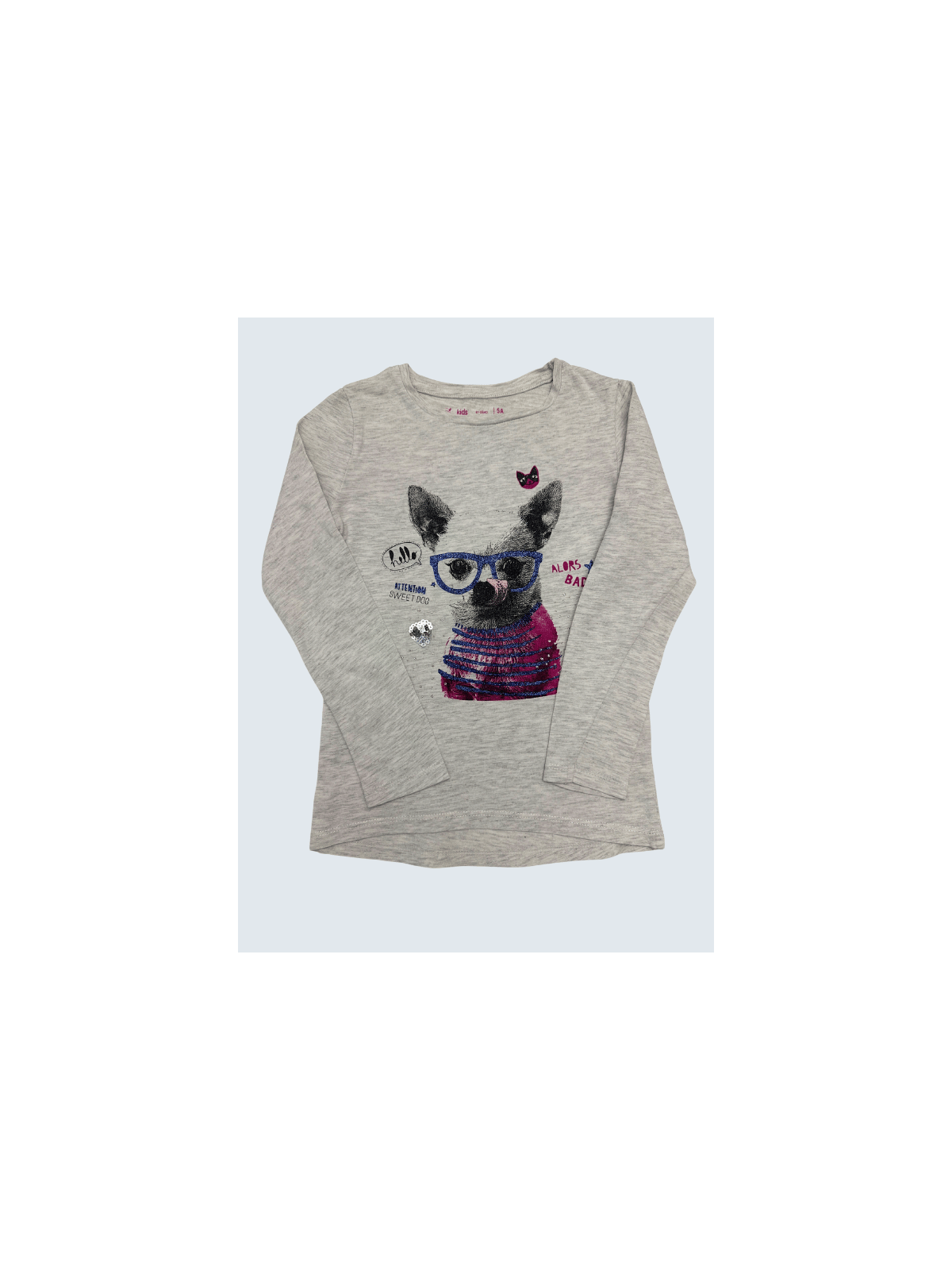 T-Shirt d'occasion Gémo 5 Ans pour fille.