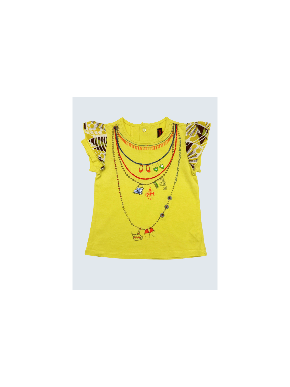 T-Shirt d'occasion Catimini 12 Mois pour fille.