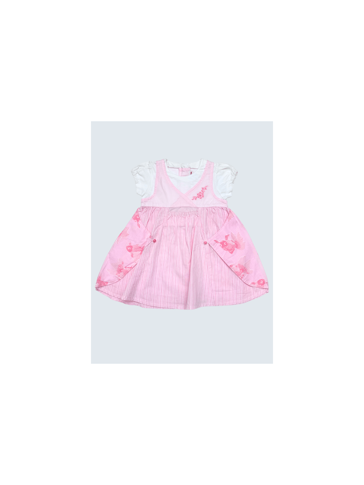 Robe d'occasion Catimini 6 Mois pour fille.