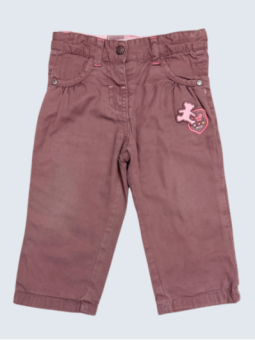 Pantalon d'occasion Lulu Castagnette 12 Mois pour fille.