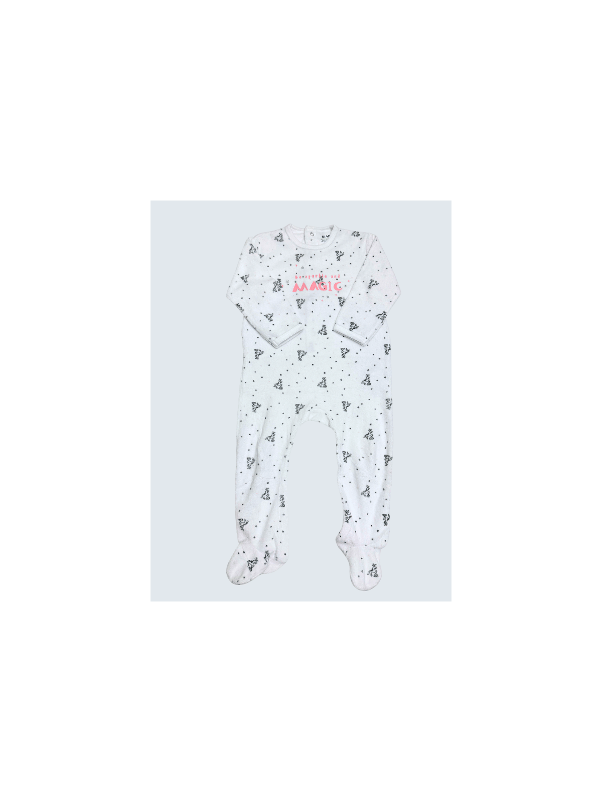 Pyjama d'occasion Kiabi 2 Ans pour fille.