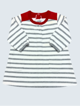 Robe pull d'occasion Petit Bateau 6 Mois pour fille.