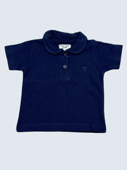 Polo d'occasion Neck & Neck 6 Mois pour fille.