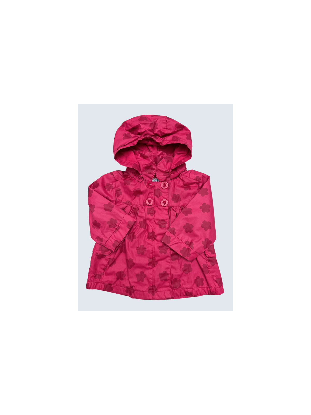 Imperméable d'occasion Vertbaudet 12 Mois pour fille.