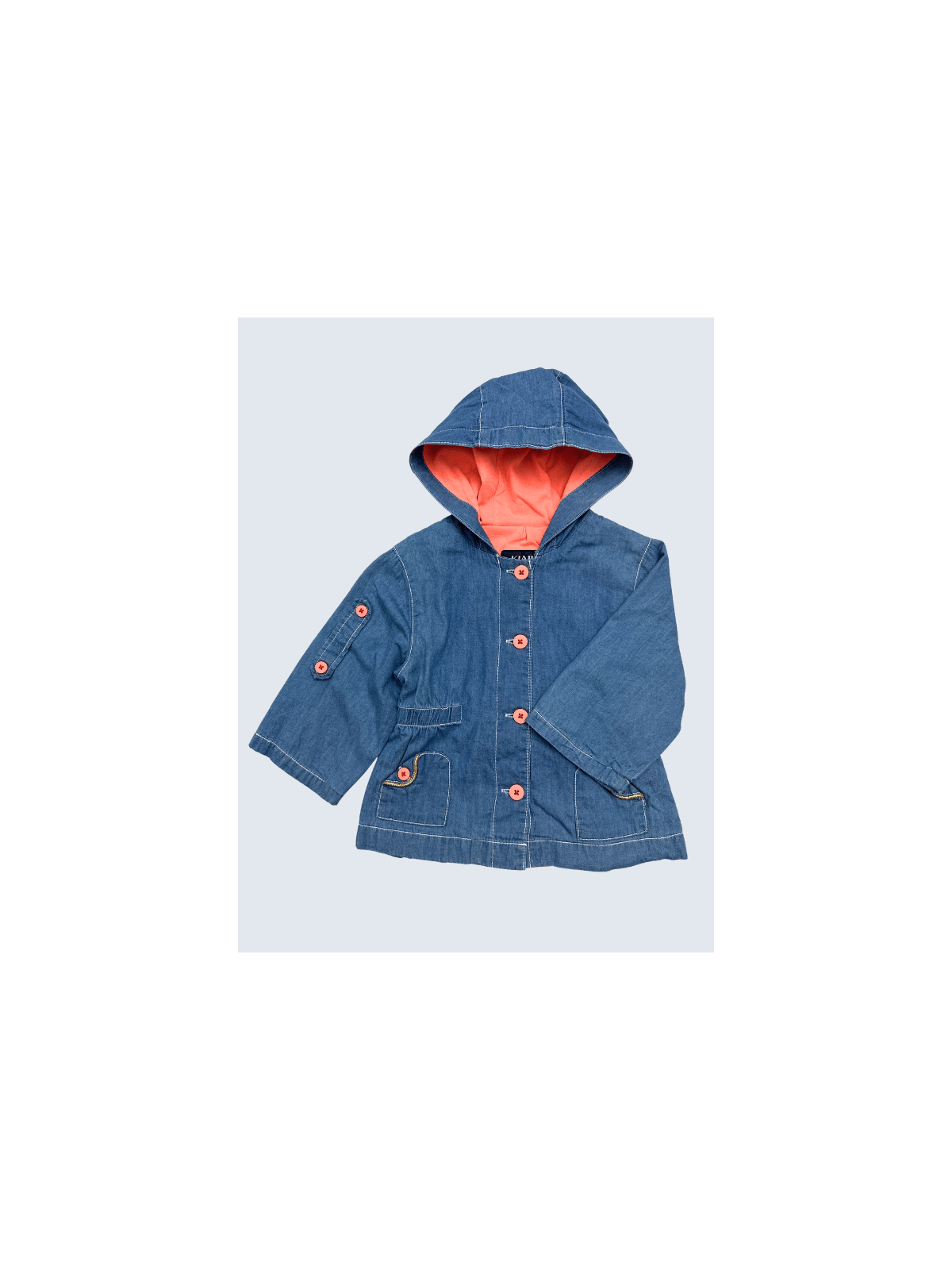 Manteau d'occasion Kiabi 12 Mois pour fille.