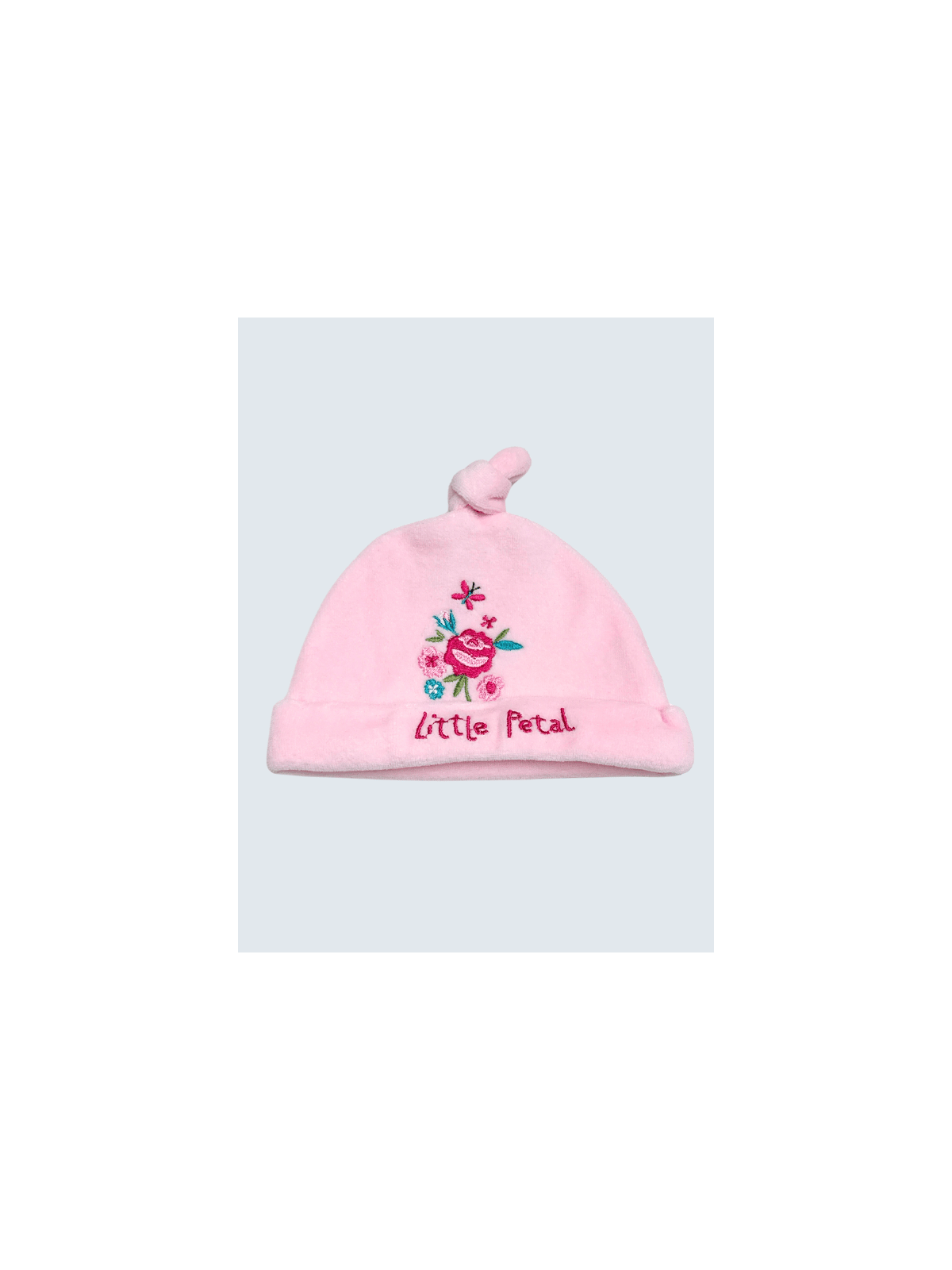 Bonnet d'occasion  1/3 Mois pour fille.