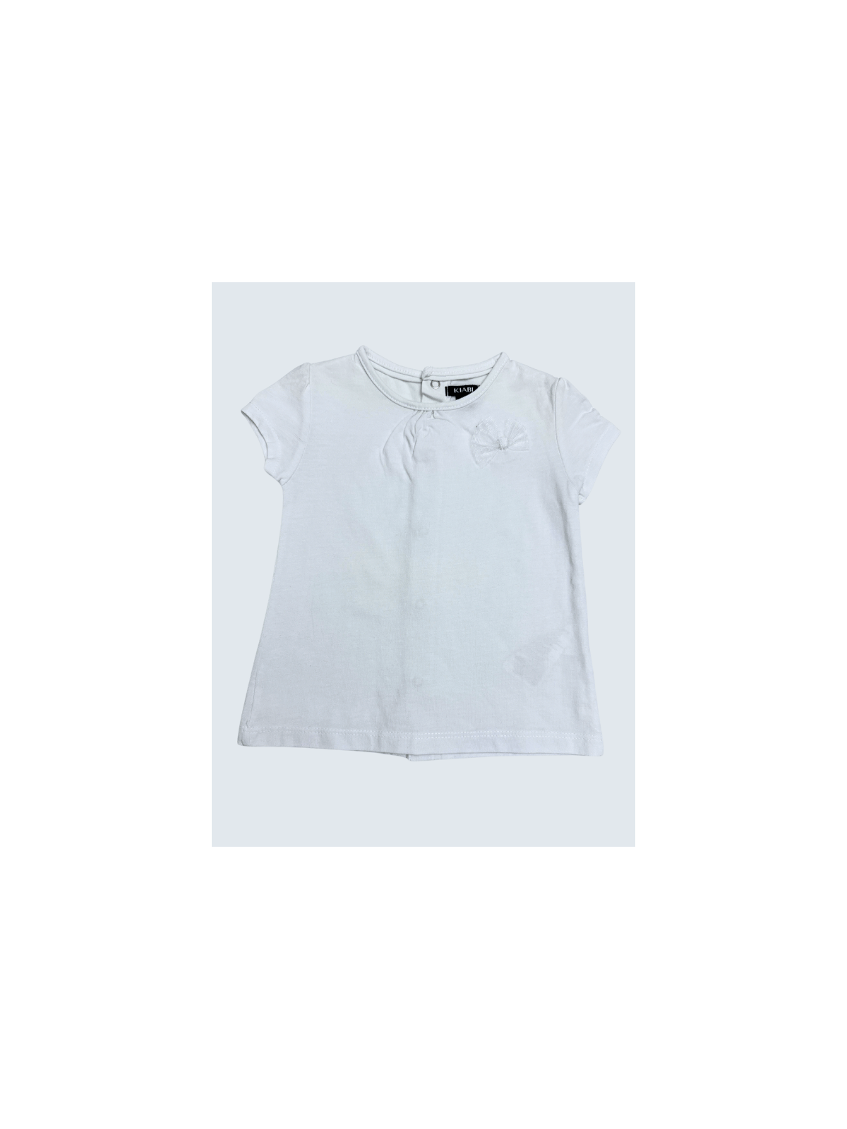 T-Shirt d'occasion Kiabi 6 Mois pour fille.