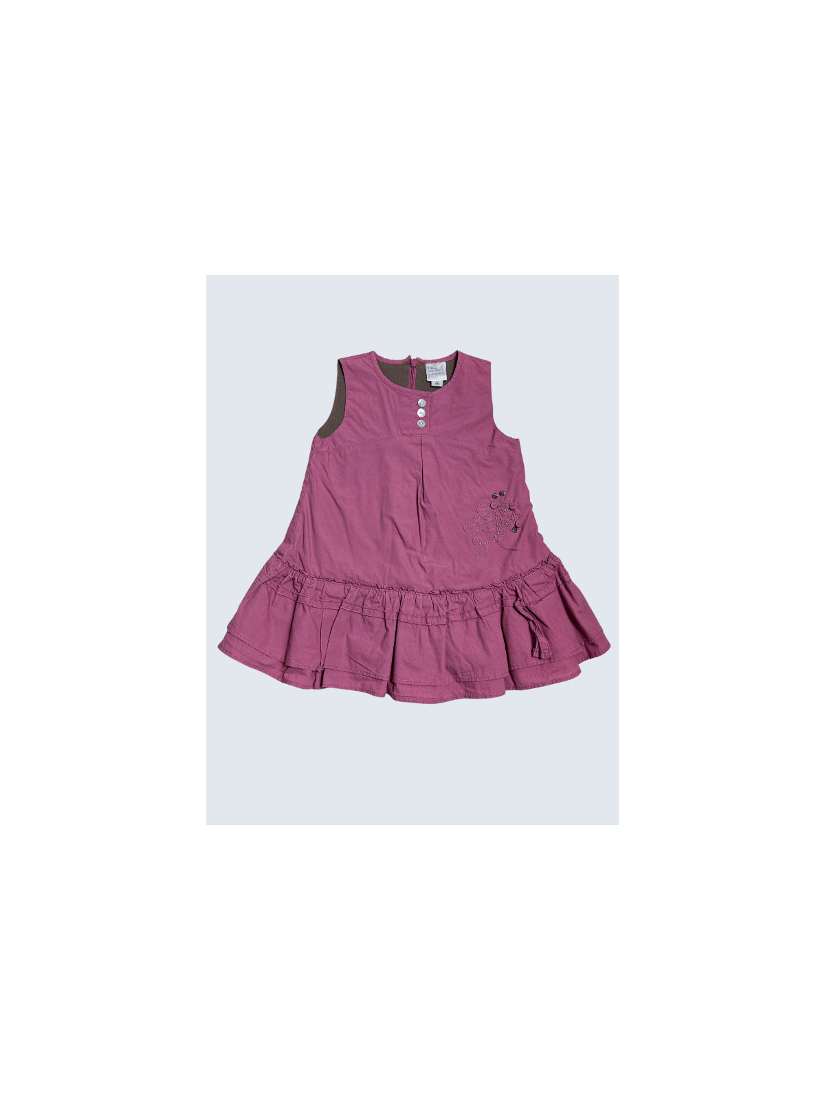 Robe d'occasion Cadet Rousselle 6 Mois pour fille.