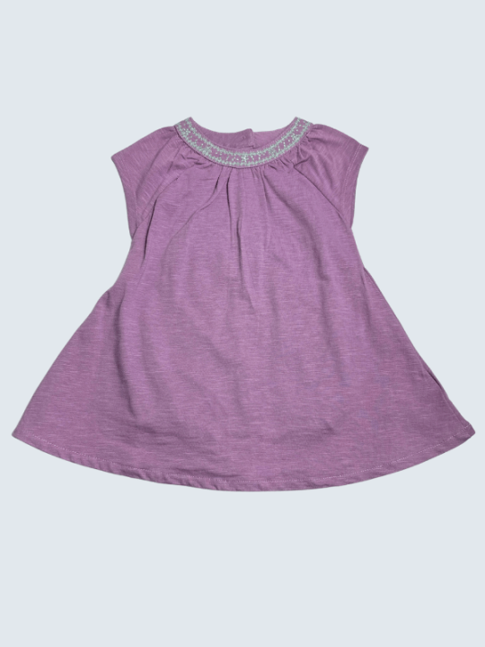 Robe d'occasion Vertbaudet 9 Mois pour fille.