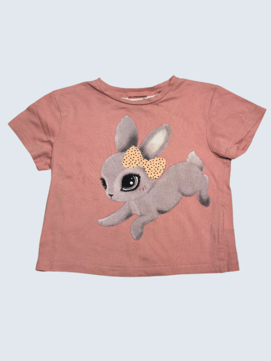 T-Shirt d'occasion H&M 2 Ans pour fille.