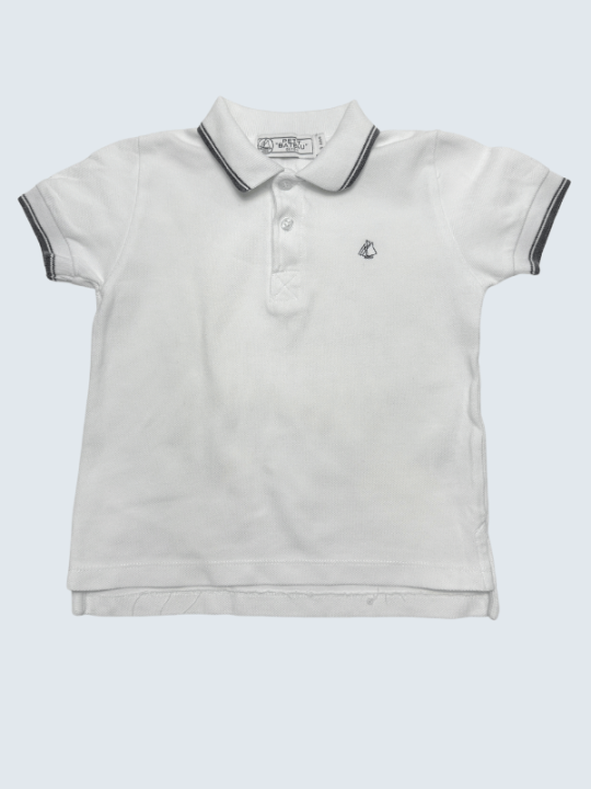 Polo d'occasion Petit Bateau 3 Ans pour garçon.