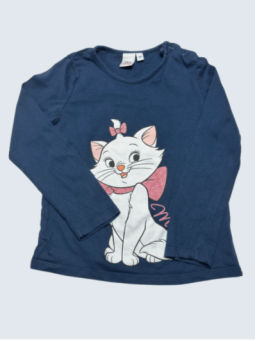 T-Shirt d'occasion Disney 2/3 Ans pour fille.