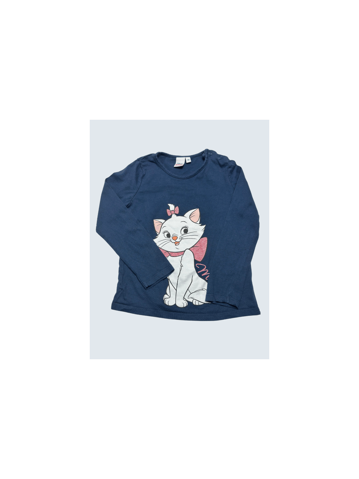 T-Shirt d'occasion Disney 2/3 Ans pour fille.