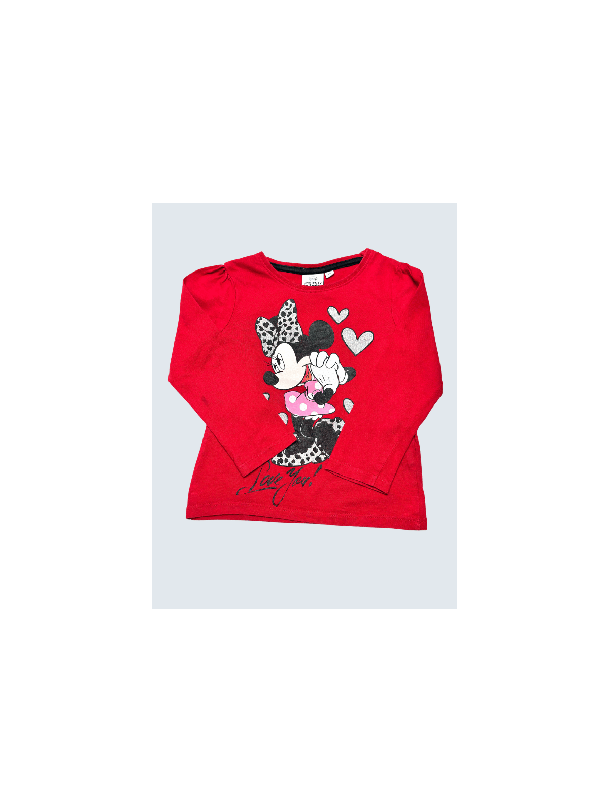 T-Shirt d'occasion Disney 3 Ans pour fille.