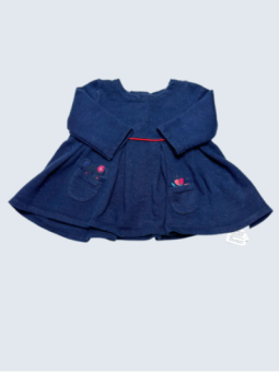 Robe pull d'occasion DPAM 3 Mois pour fille.