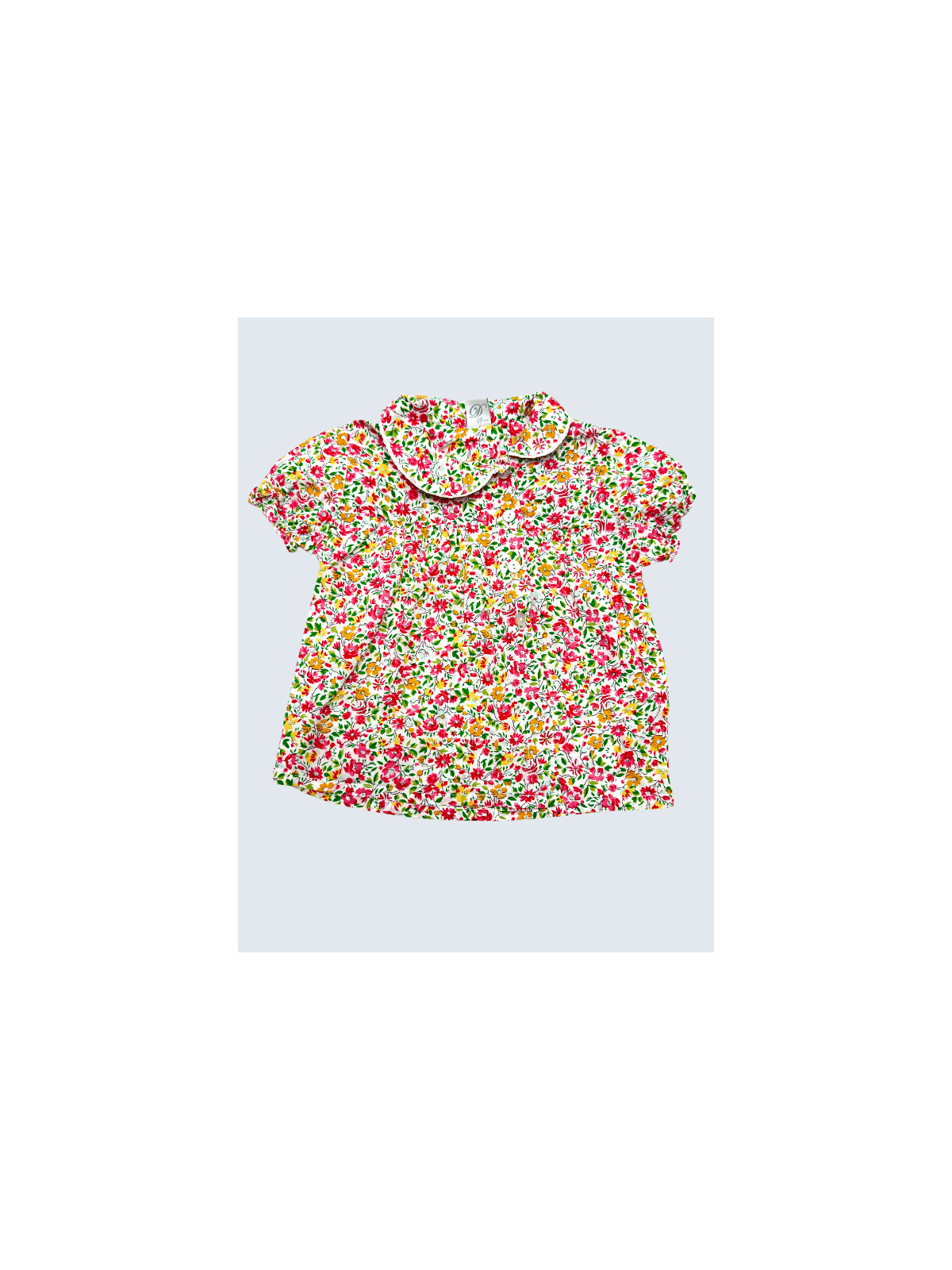 Chemise d'occasion  12 Mois pour fille.