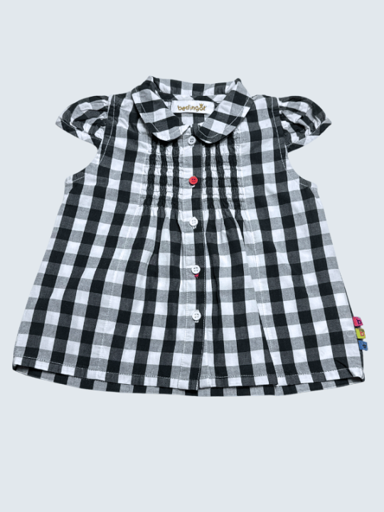 Chemise d'occasion Berlingot 9 Mois pour fille.