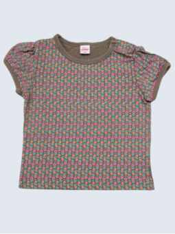 T-Shirt d'occasion Smile 12 Mois pour fille.