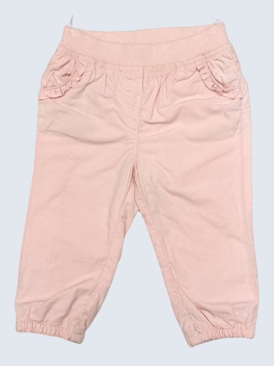 Pantalon d'occasion Baby Club 9 Mois pour fille.