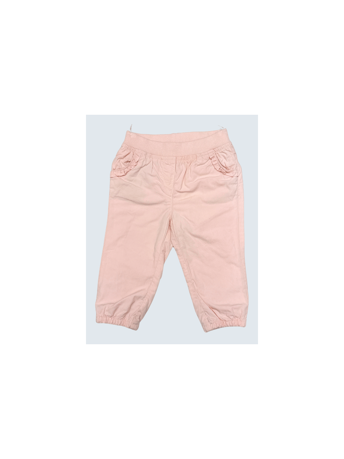 Pantalon d'occasion Baby Club 9 Mois pour fille.