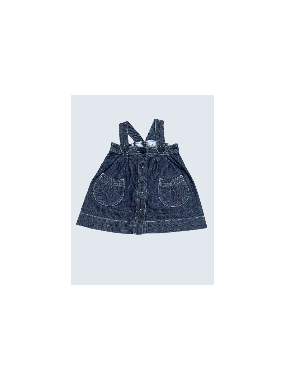 Robe d'occasion Petit Bateau 6 Mois pour fille.