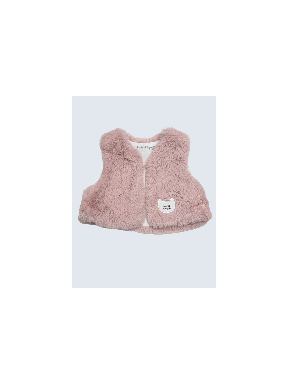 Gilet d'occasion Sucre d'Orge 6 Mois pour fille.