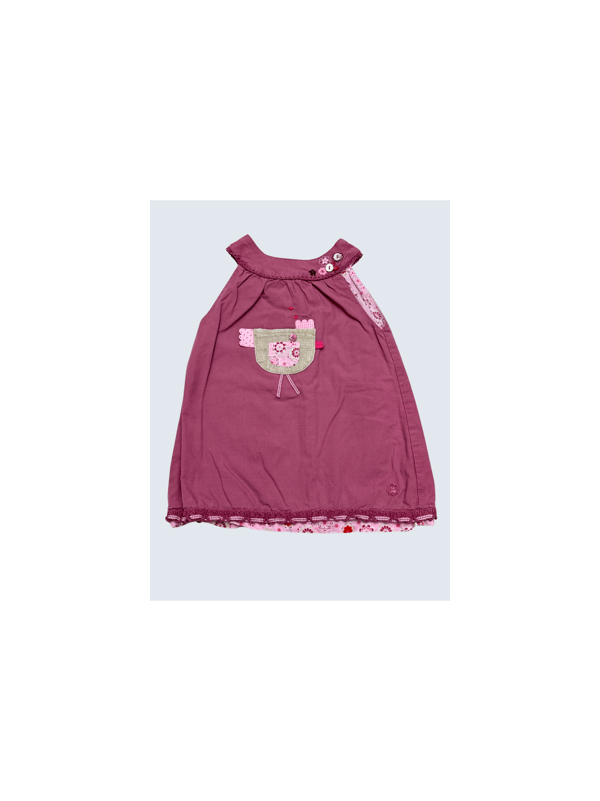 Robe d'occasion LCDP 6 Mois pour fille.