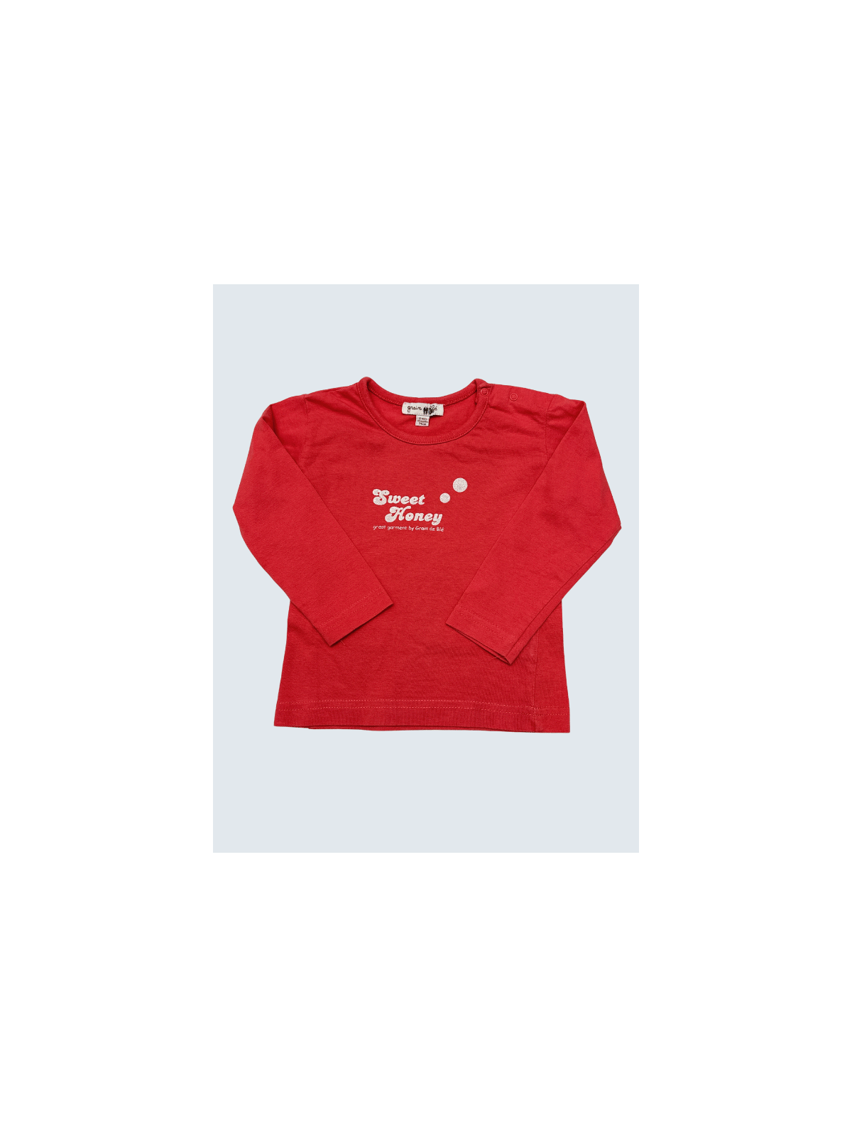 T-Shirt d'occasion Grain de Blé 12 Mois pour fille.