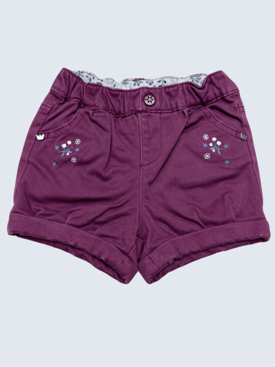 Short hiver d'occasion Sergent Major 9 Mois pour fille.