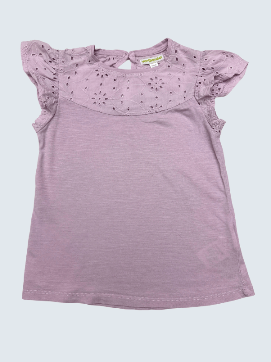 T-Shirt d'occasion Vertbaudet 6 Ans pour fille.