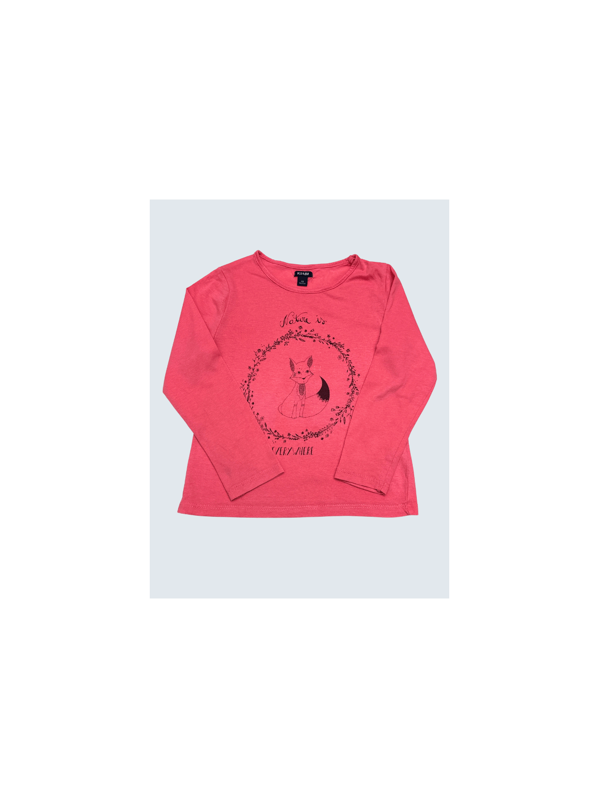 T-Shirt d'occasion Kiabi 4 Ans pour fille.