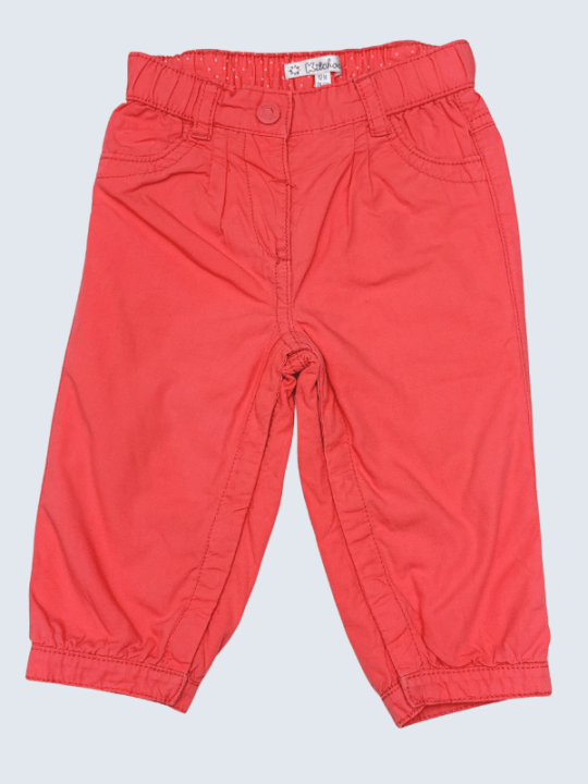 Pantalon d'occasion Kitchoun 12 Mois pour fille.