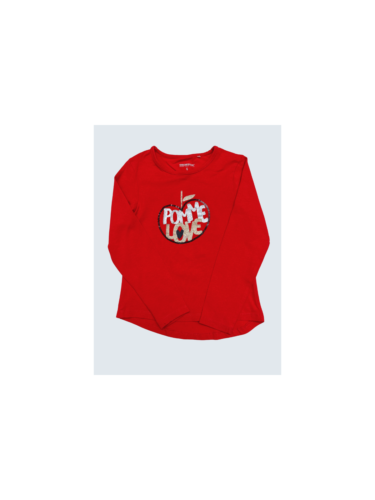 T-Shirt d'occasion Orchestra 6 Ans pour fille.